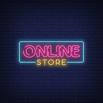 Online Store LED Neon Sign - 01 Original Product Image