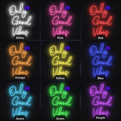 Only Good Vibes LED Neon Sign - Shineneon
