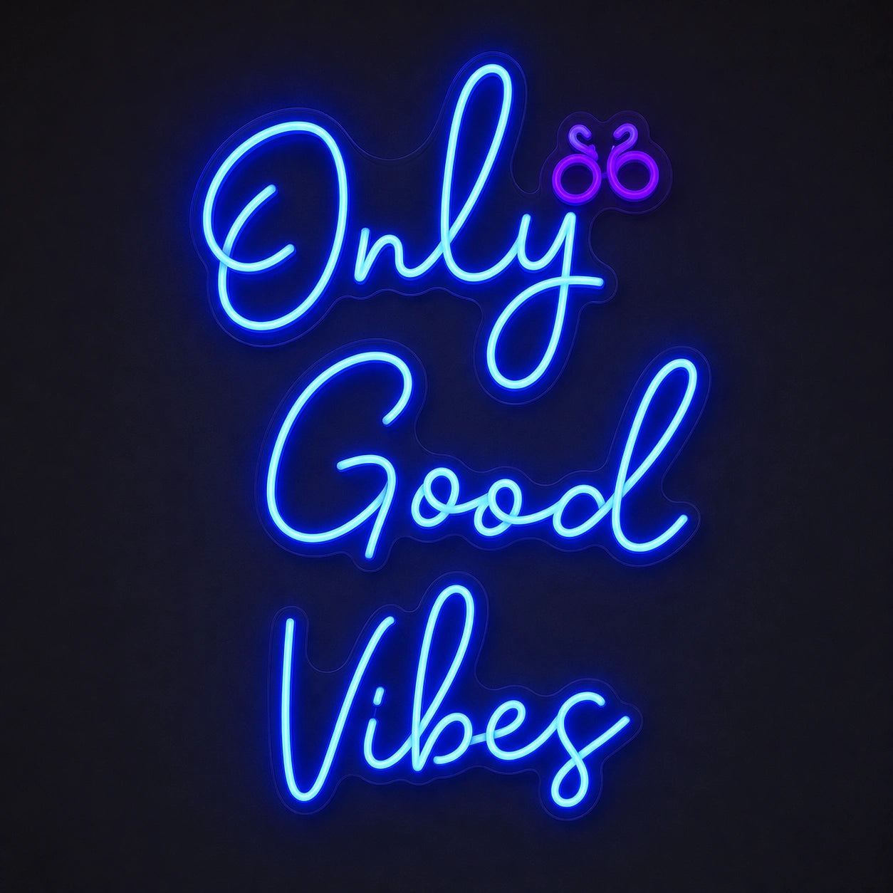 Only Good Vibes LED Neon Sign Garage Man Cave Neon Sign main product image