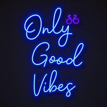 Only Good Vibes LED Neon Sign Garage Man Cave Neon Sign main product image