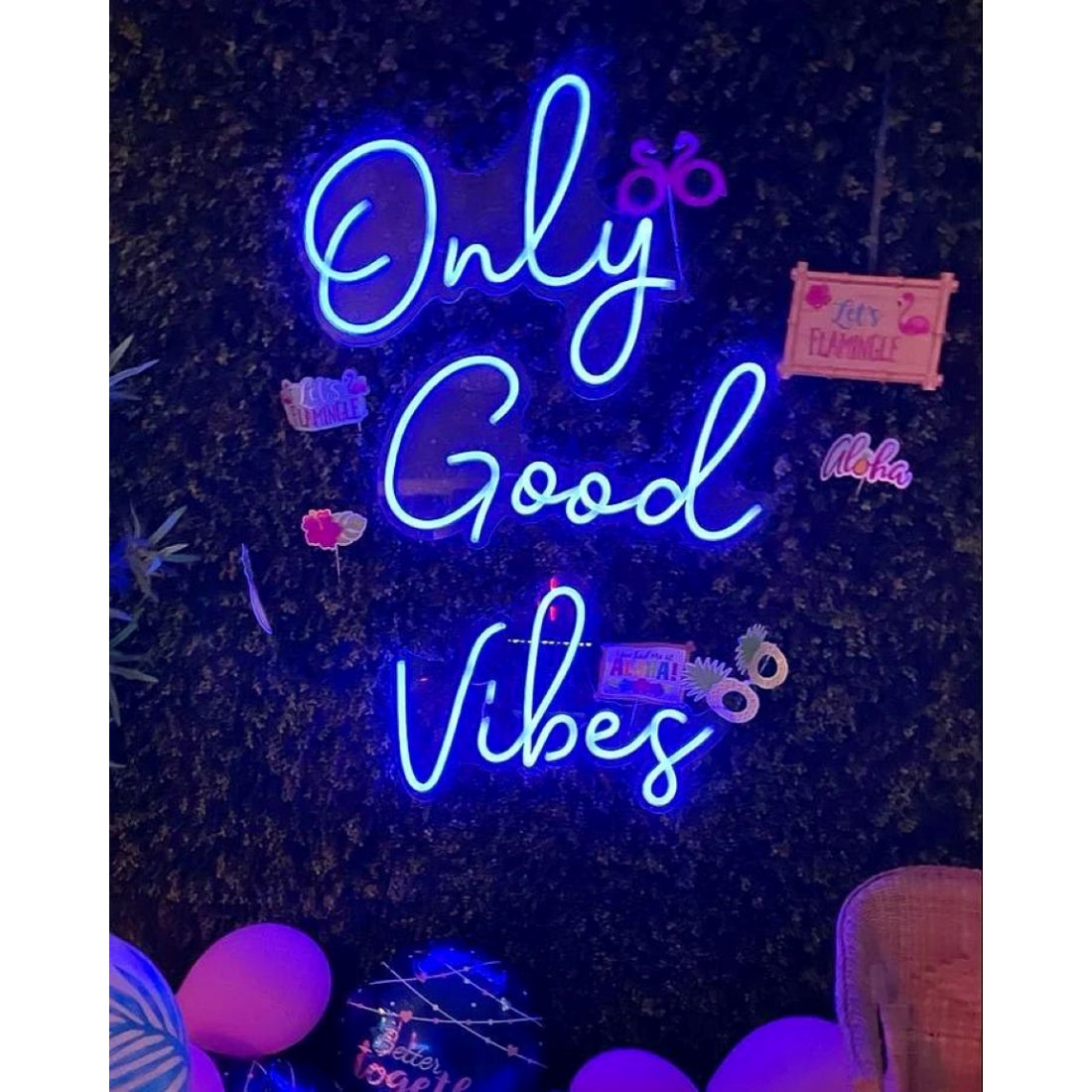 Only Good Vibes Led Sign Business Neon Sign