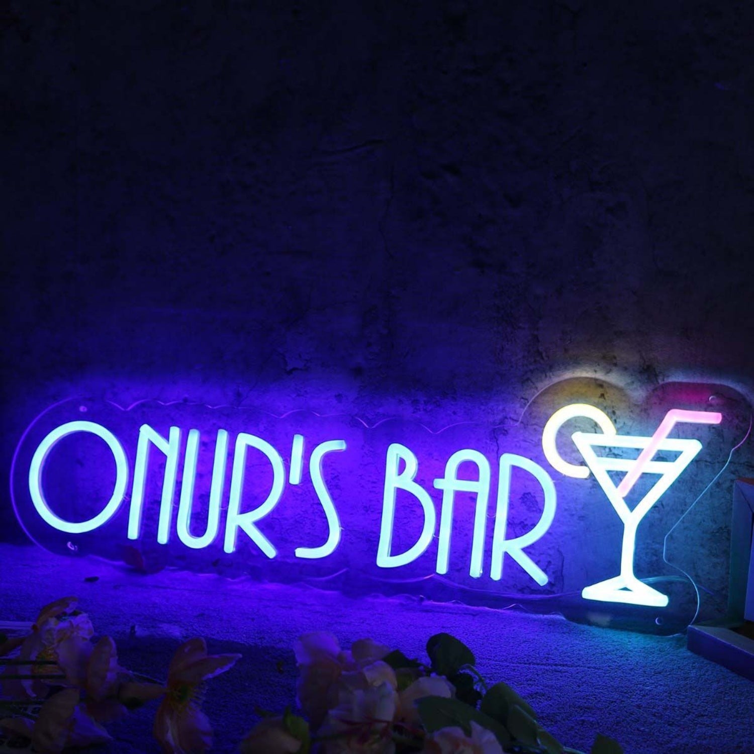 Onurs Bar Blue Led Neon Sign | Shineneon
