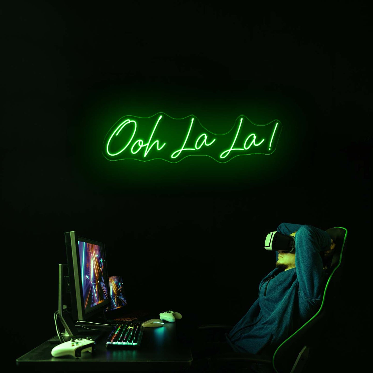 Ooh La La Funny Neon Sign Wall Decor