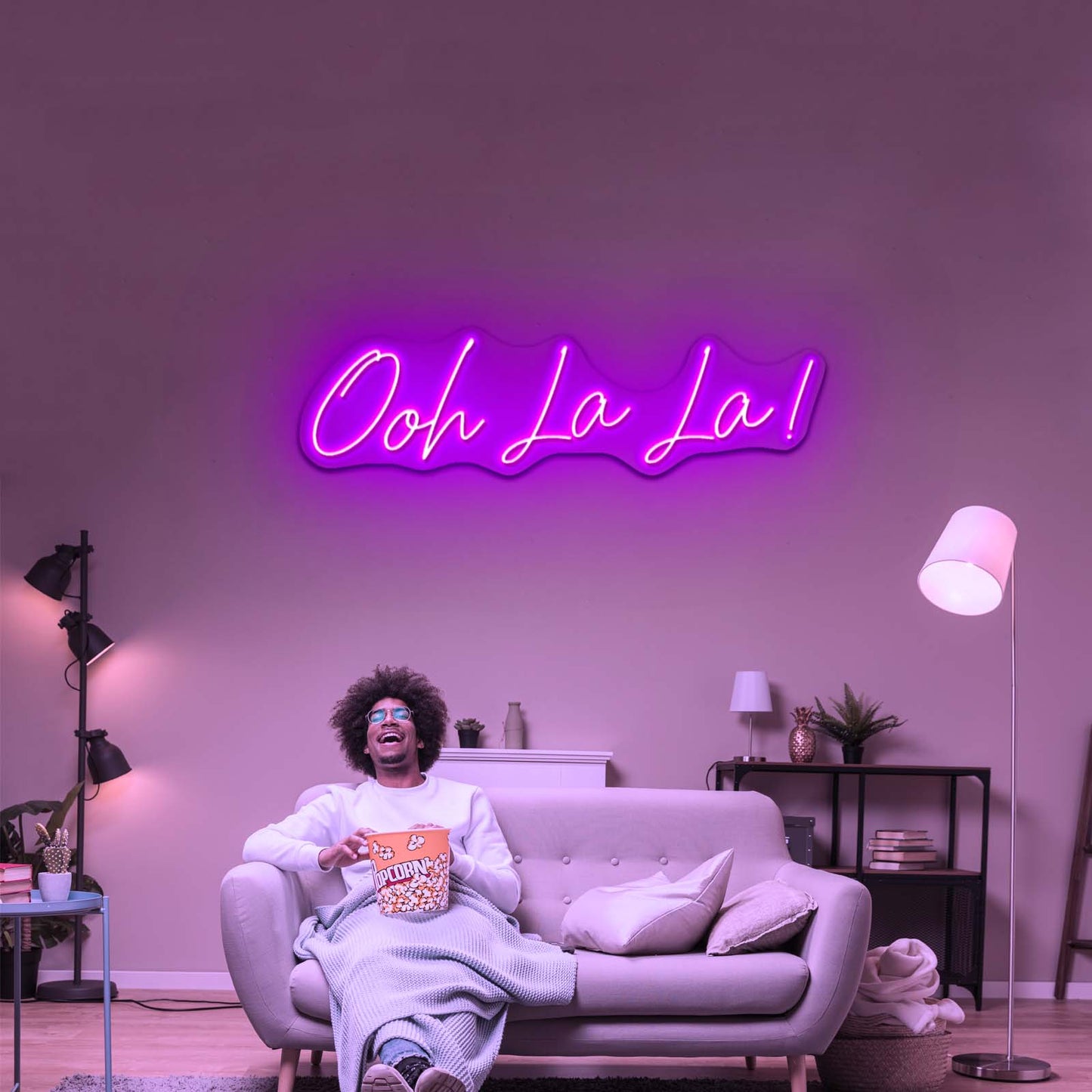 Ooh La La Funny Neon Sign Wall Decor