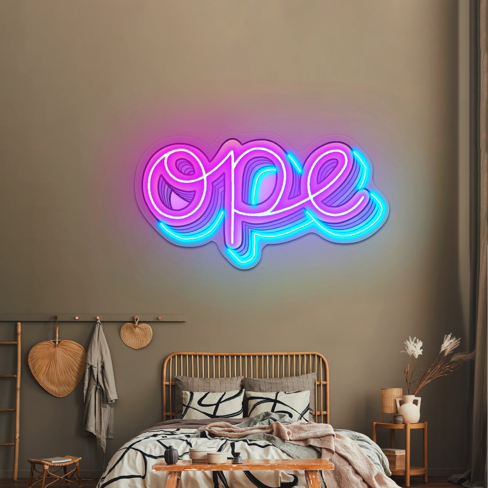 Ope Artwork Neon Signs For A Bar