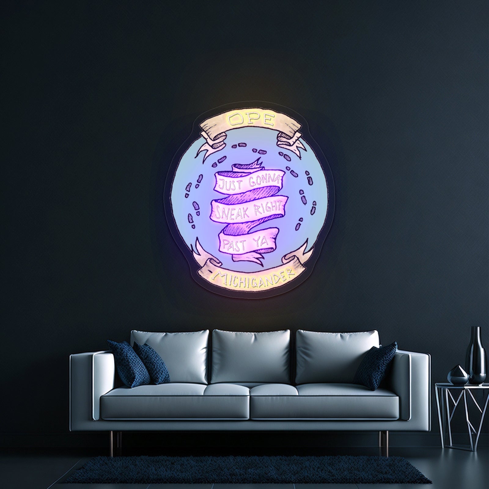 Ope Just Gonna Sneak Right Past Ya Artwork Led Signs For Business - Shineneon