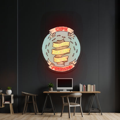 Ope Just Gonna Sneak Right Past Ya Artwork Led Signs For Business