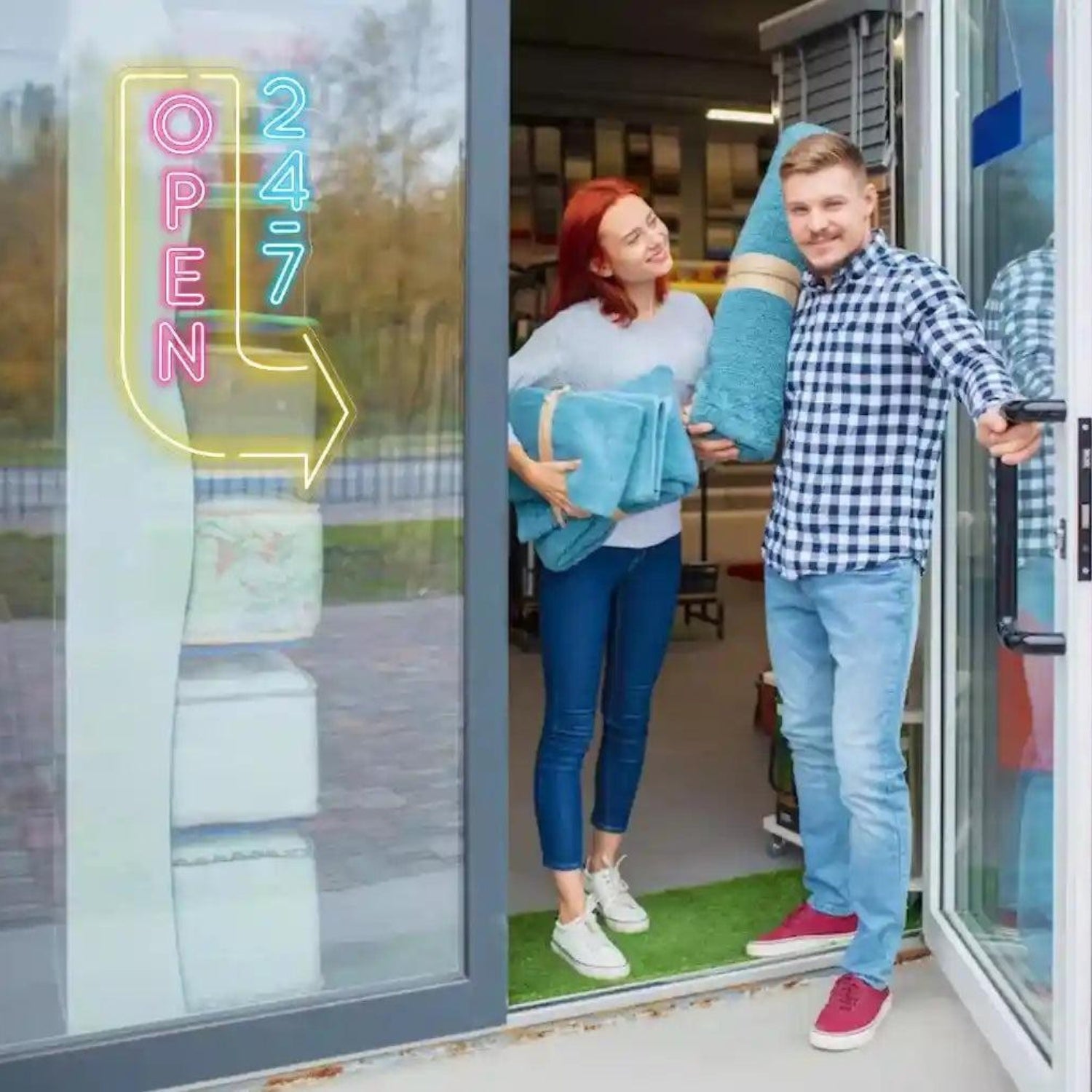 Open 24 7 Business Led Neon Sign | Shineneon