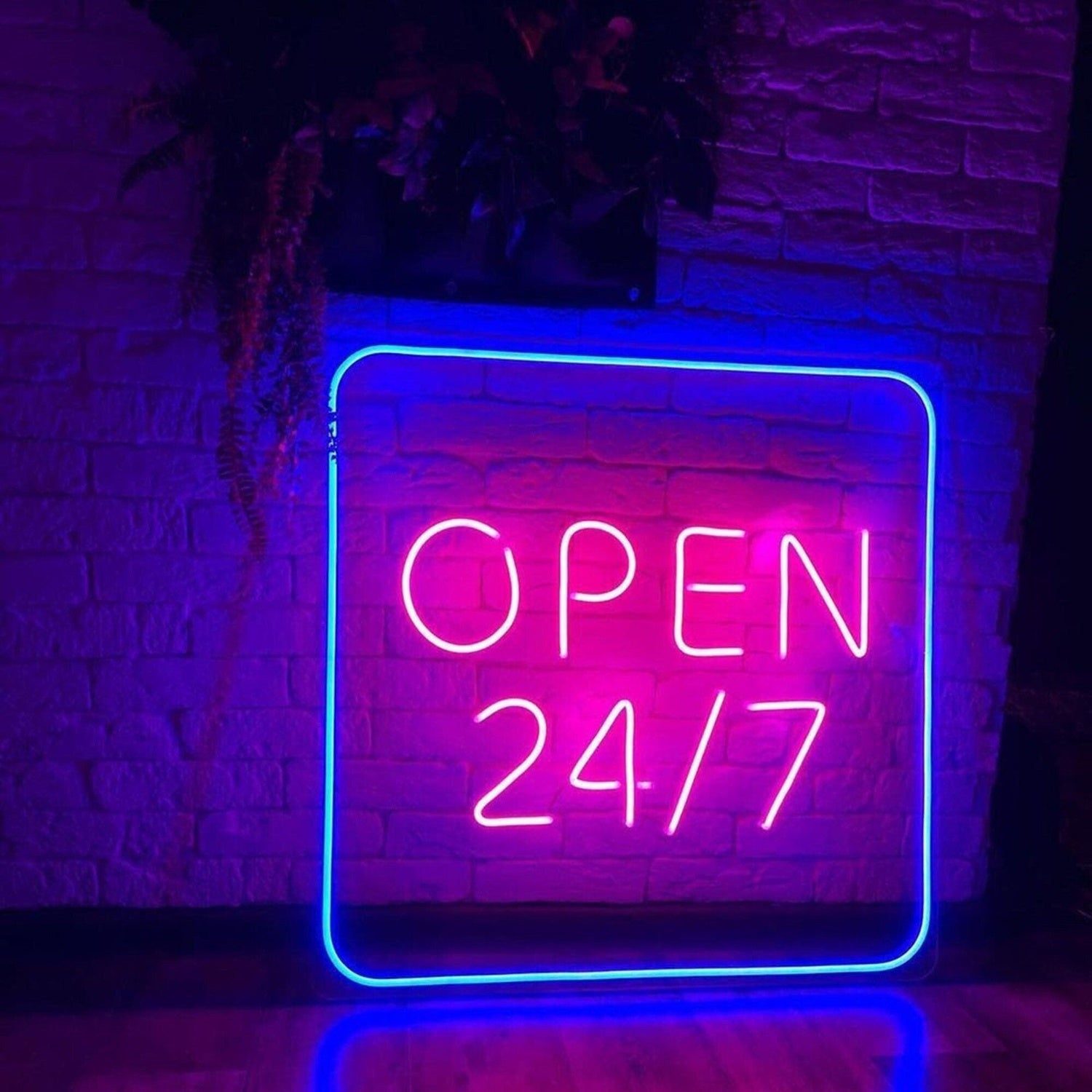 Open 247 Neon Sign Business Decorations | Shineneon