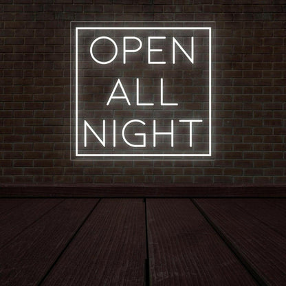 Open All Night Led Neon Sign | Shineneon
