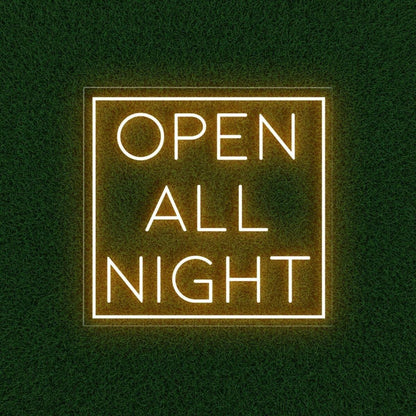 Open All Night Led Neon Sign | Shineneon