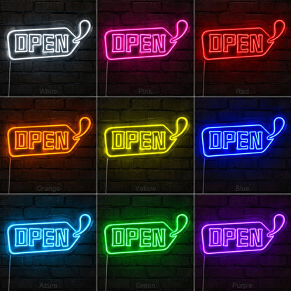Open Arrow Tag LED Neon Sign - Shineneon