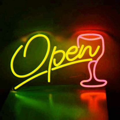 Open Bar Led Neon Sign | Shineneon