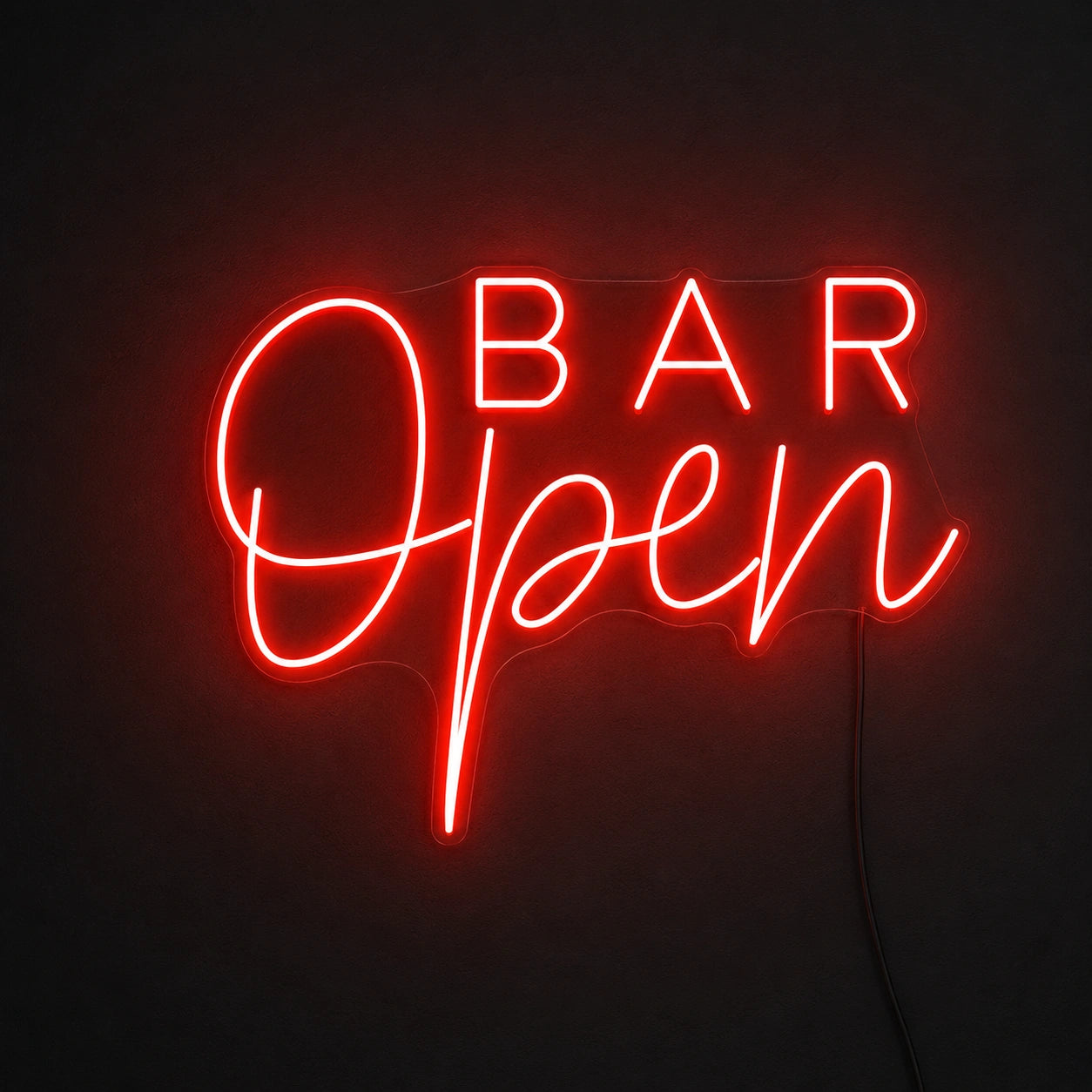 Open Bar Neon Sign LED Neon Sign main product image
