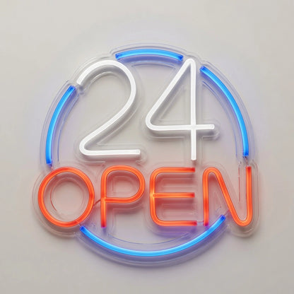 Open Business LED Neon Sign Wall Decor Wall Art - 01 Original Product Image
