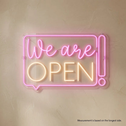 Open Business LED Neon Sign Wall Decor Wall Art Wall Art - 04 Size Image