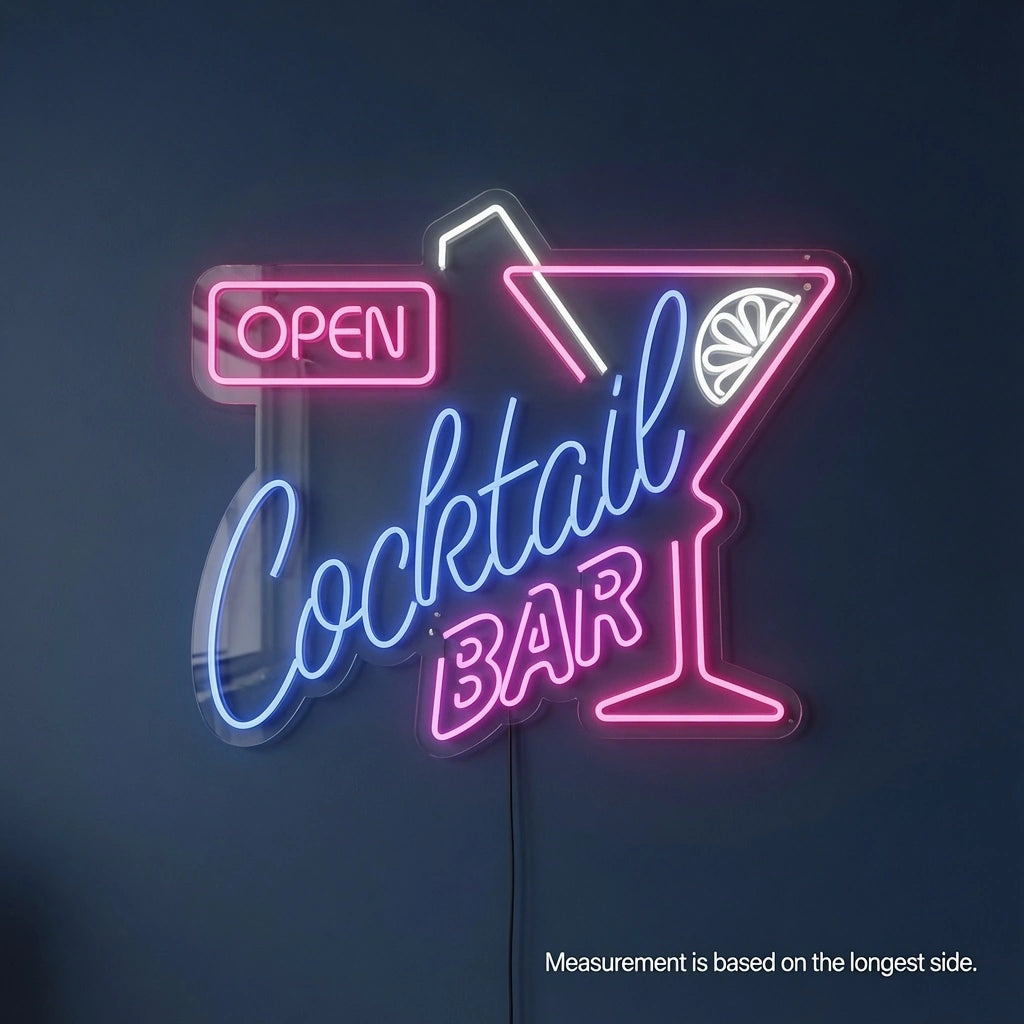 Open Business LED Neon Sign Wall Decor Wall Decor Wall Art - 04 Size Image