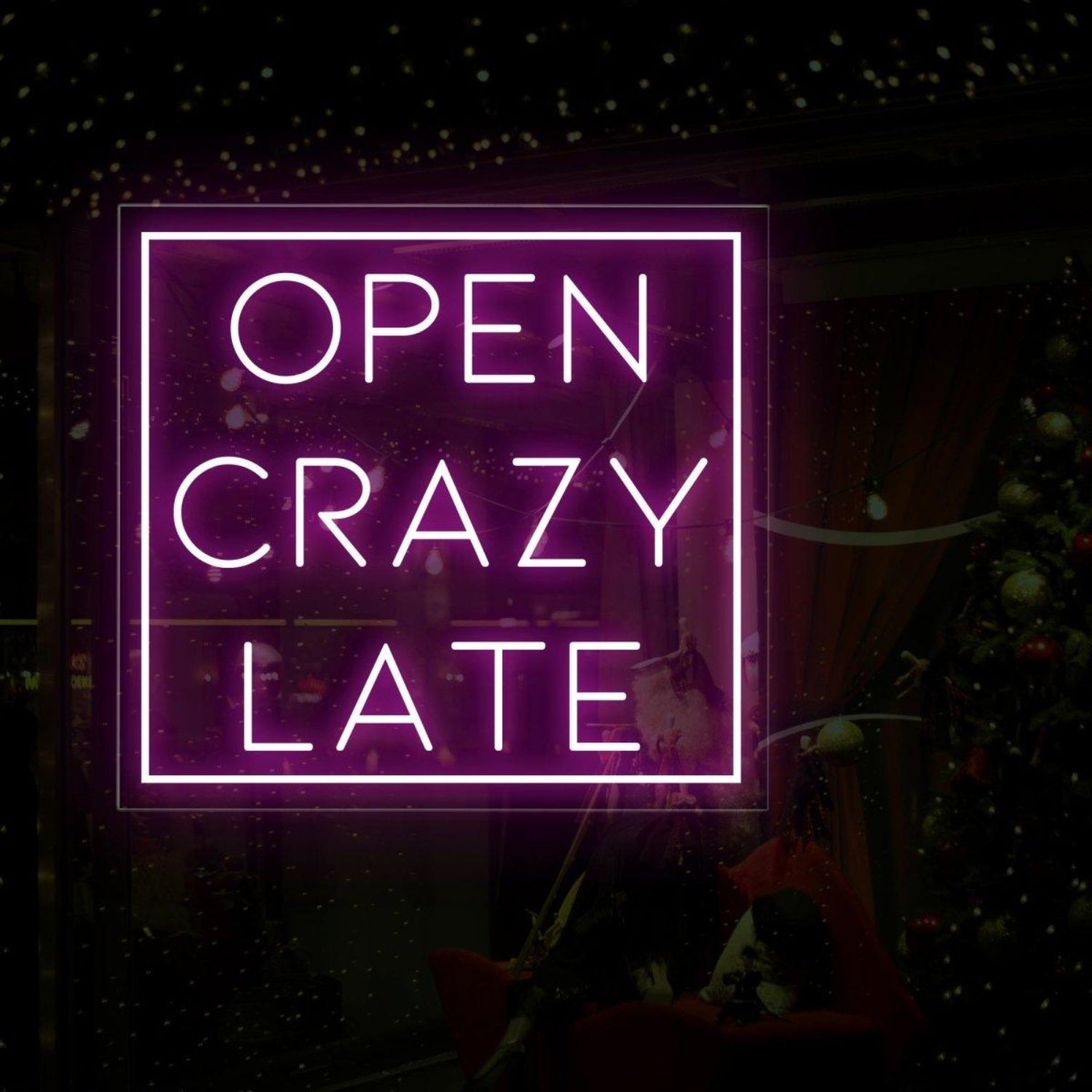 Open Crazy Late Neon Led Sign | Shineneon