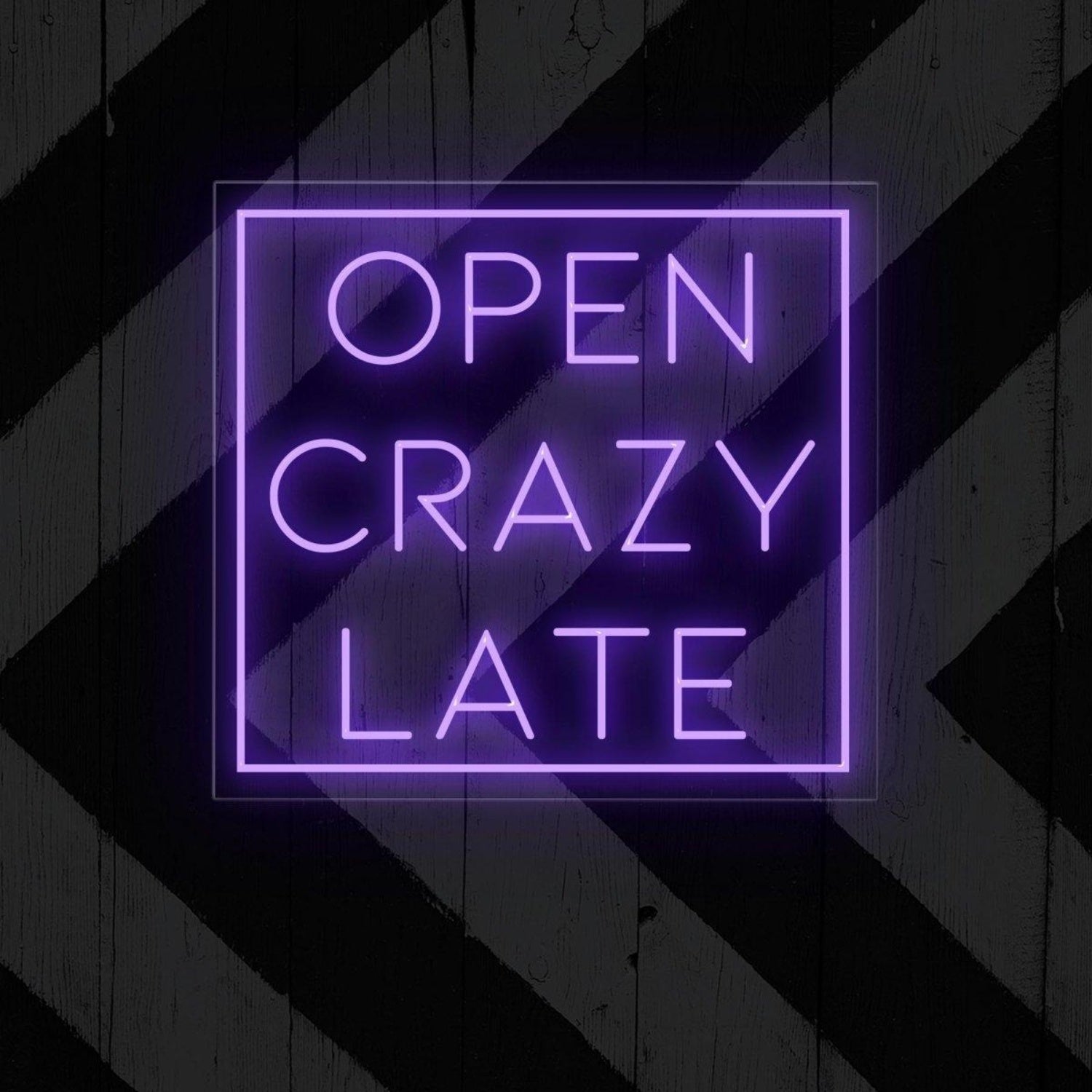 Open Crazy Late Neon Led Sign | Shineneon
