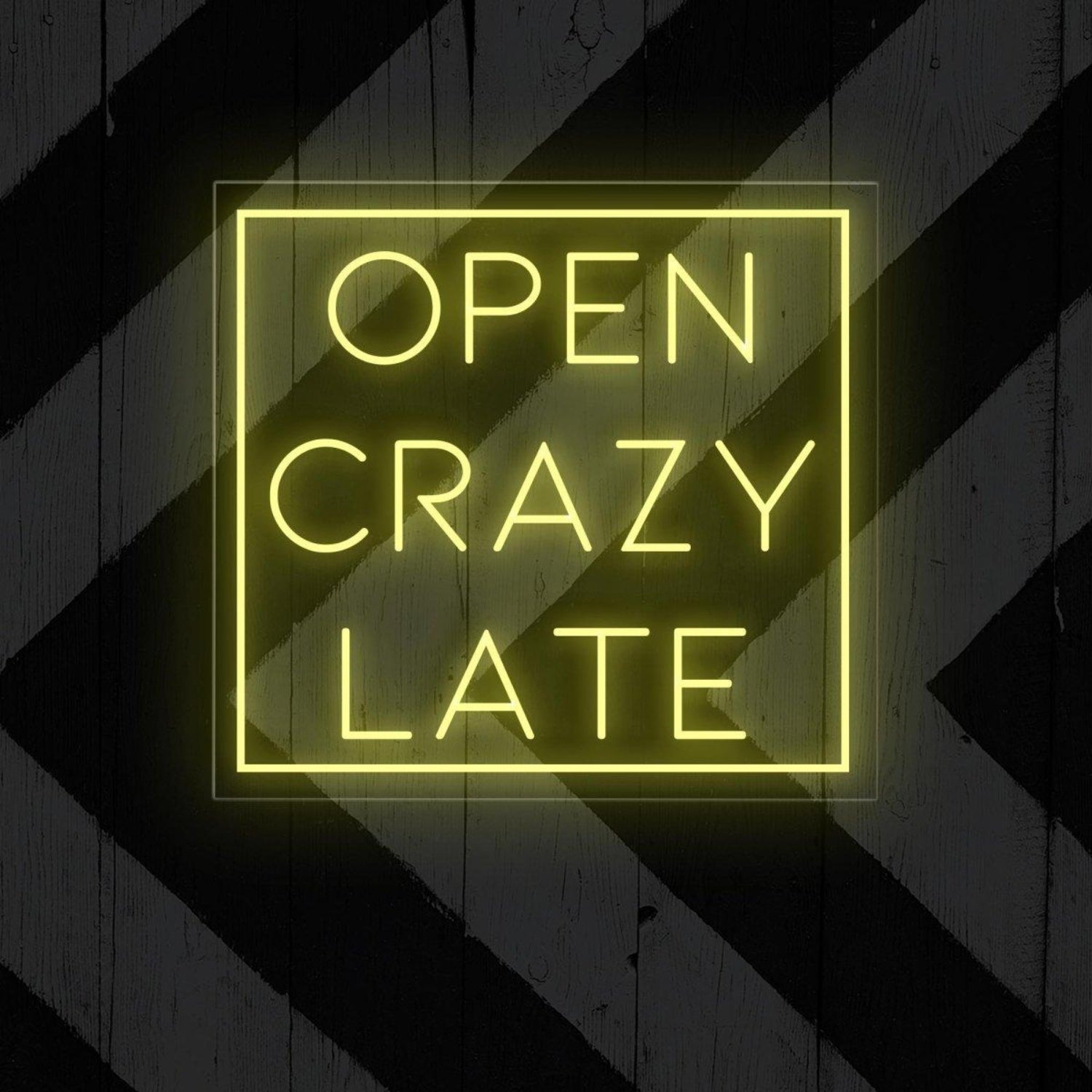 Open Crazy Late Neon Led Sign | Shineneon