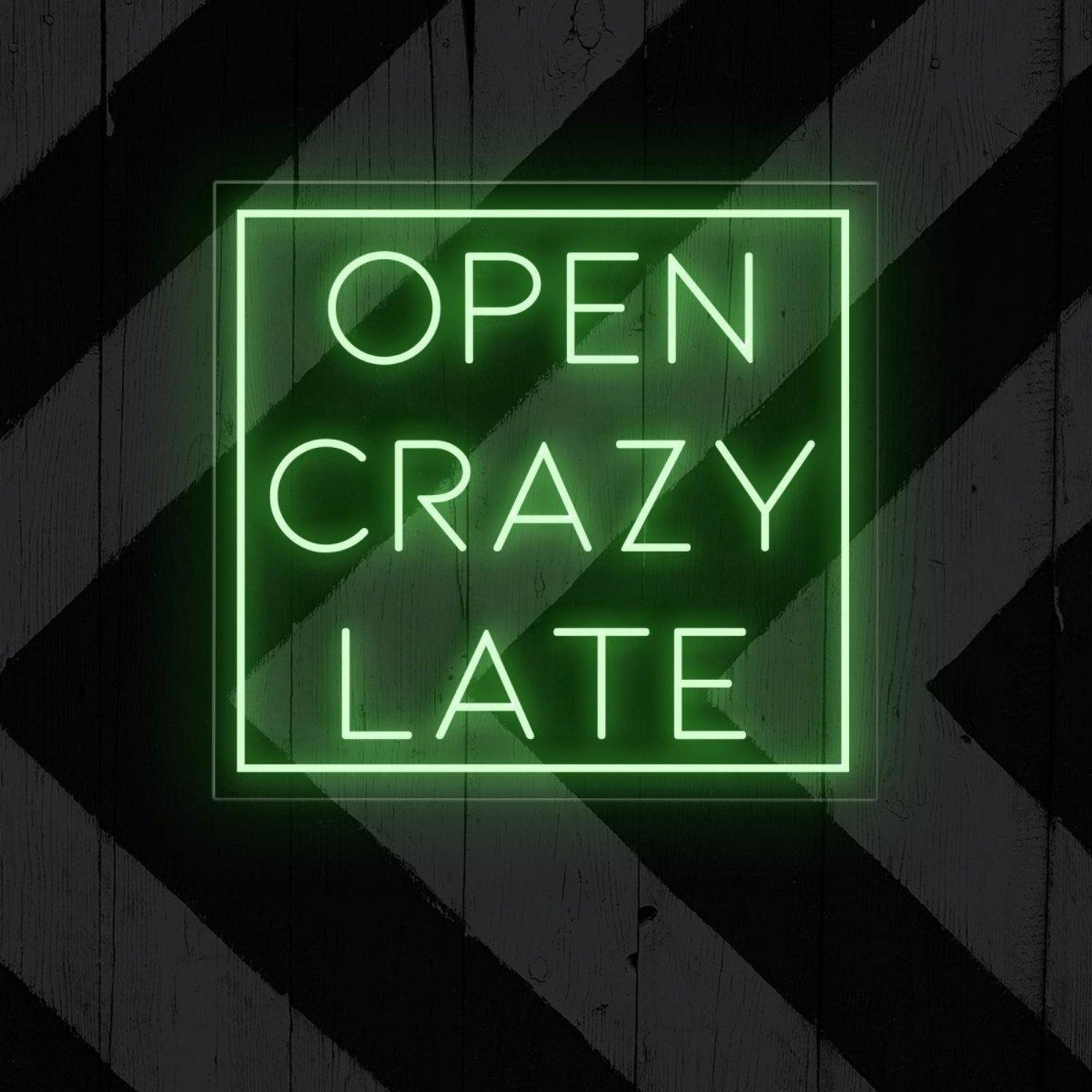 Open Crazy Late Neon Led Sign | Shineneon