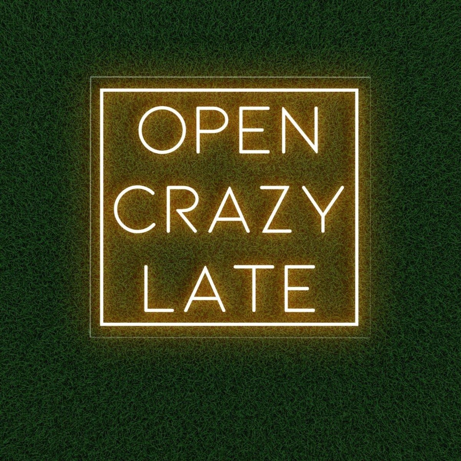 Open Crazy Late Neon Led Sign | Shineneon