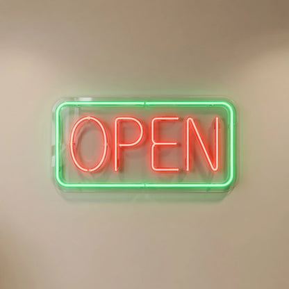 Open Diner Wall Decor LED Neon Sign - 04 Size Image