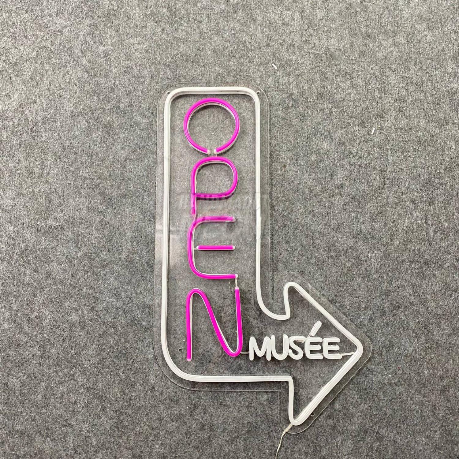 Open Direction Bar Led Neon Sign Led Decor | Shineneon