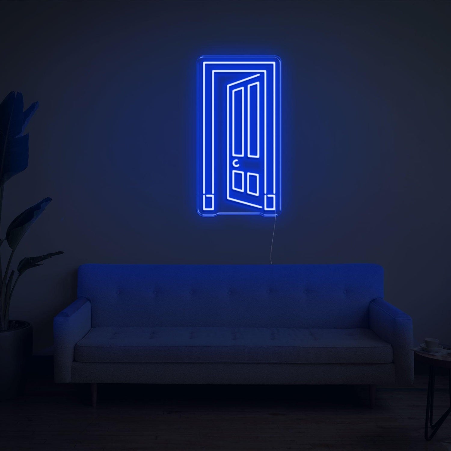 Open Door Amber Led Neon Sign For Modern Home Decor | Shineneon