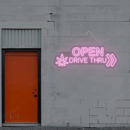 Open Drive Thru Sign | Shineneon