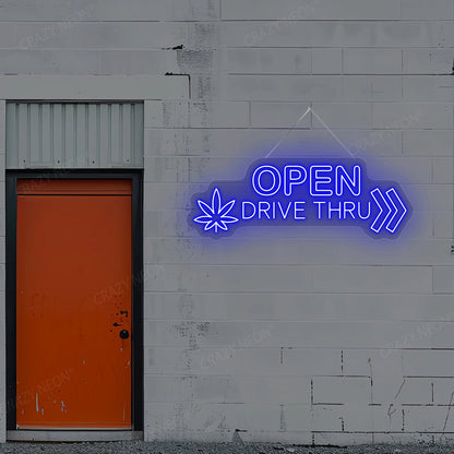 Open Drive Thru Sign | Shineneon