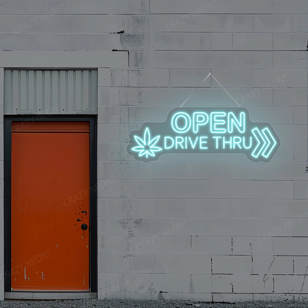 Open Drive Thru Sign | Shineneon
