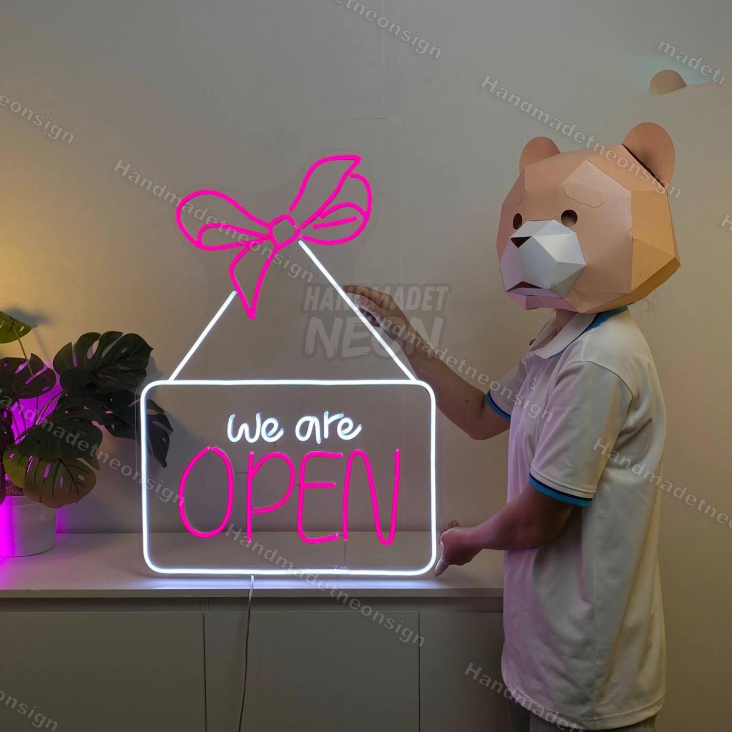 Open For Business Led Neon Sign Open Led Neon Sign | Shineneon