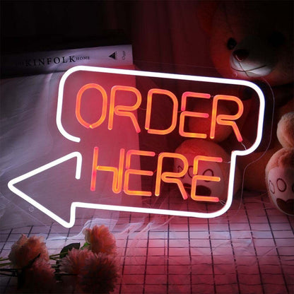 Open Here Led Neon Sign | Shineneon