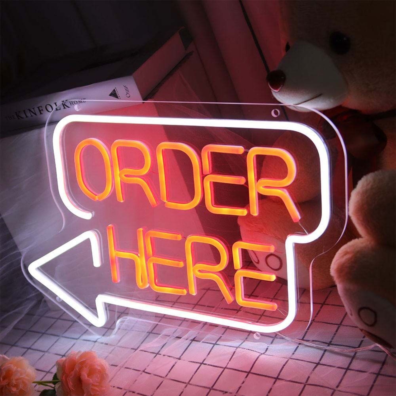 Open Here Led Neon Sign | Shineneon