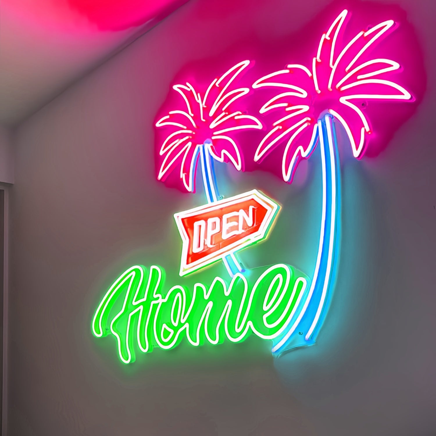 Open Home Illuminate Your Space With Neon Welcome | Shineneon