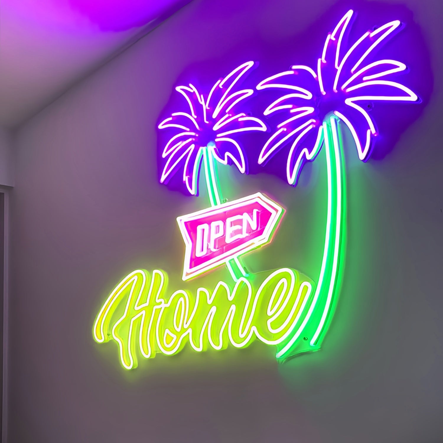 Open Home Illuminate Your Space With Neon Welcome | Shineneon