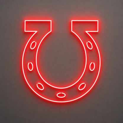 Open Horseshoe Curve Vintage LED Neon Sign - Shineneon