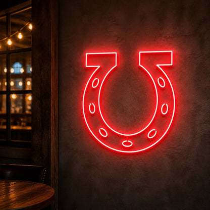 Open Horseshoe Curve Vintage LED Neon Sign - Shineneon