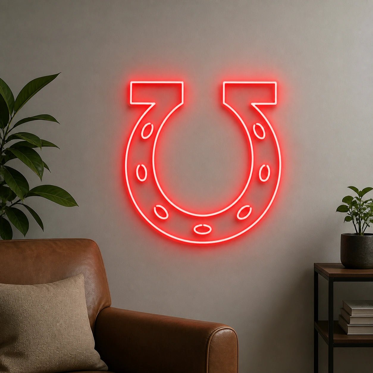 Open Horseshoe Curve Vintage LED Neon Sign - Shineneon