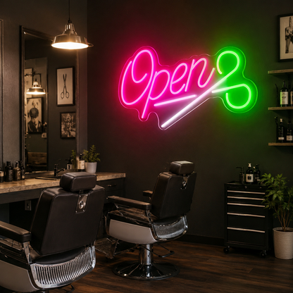 Open Is LED Neon Sign - 02 High-Converting Product Image