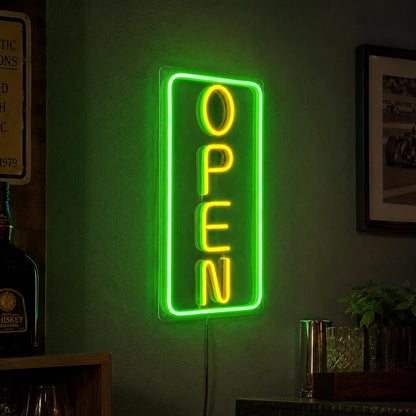 Open LED Neon Sign - 03 Real Lifestyle Scene