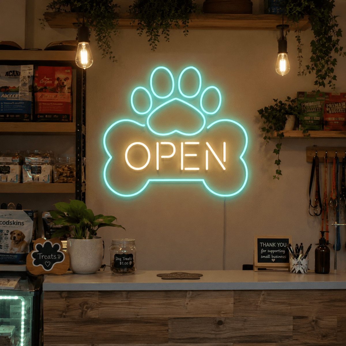 Open LED Neon Sign Bedroom Decor Wall Neon Sign - Shineneon