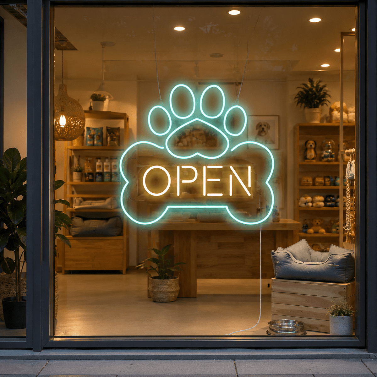 Open LED Neon Sign Bedroom Decor Wall Neon Sign - Shineneon