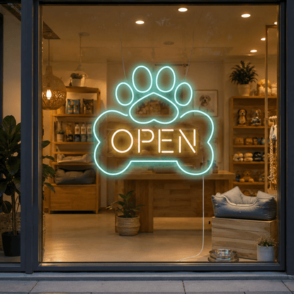 Open LED Neon Sign Bedroom Decor Wall Neon Sign - Shineneon