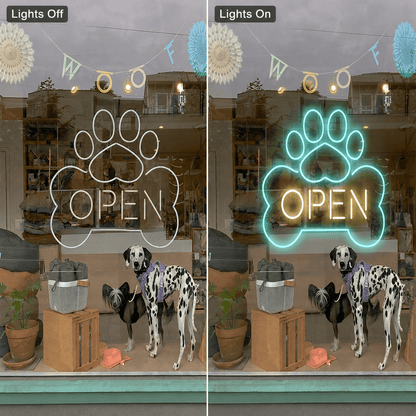 Open LED Neon Sign Bedroom Decor Wall Neon Sign - Shineneon