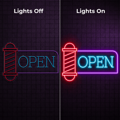 Open LED Neon Sign Home Art - Shineneon