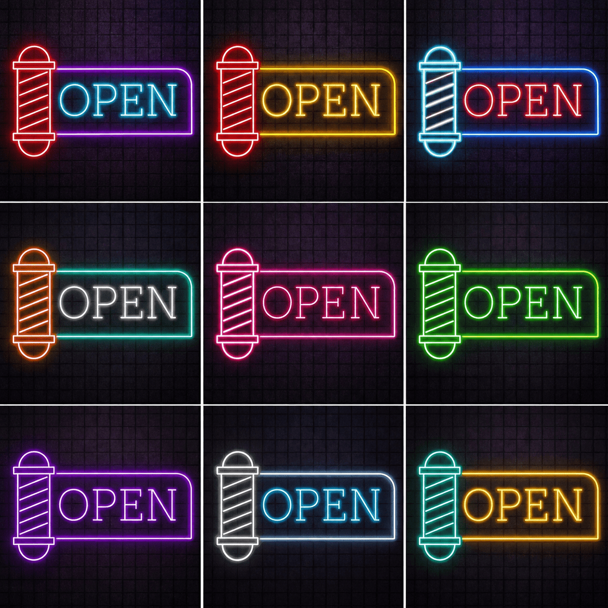 Open LED Neon Sign Home Art - Shineneon