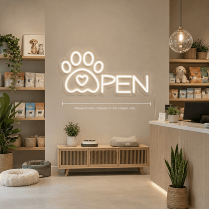 Open LED Neon Sign Home Decor Wall Neon Sign - Shineneon