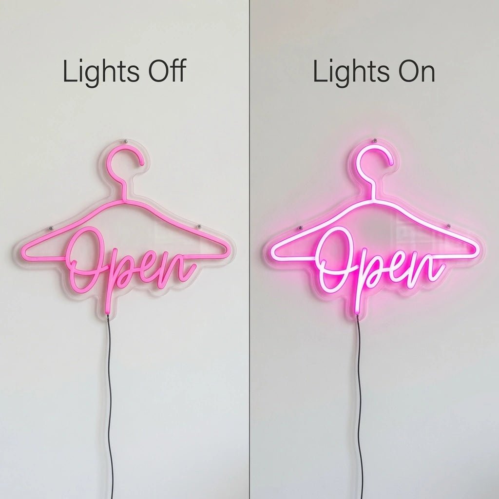 Open LED Neon Sign Home Wall Art - Shineneon